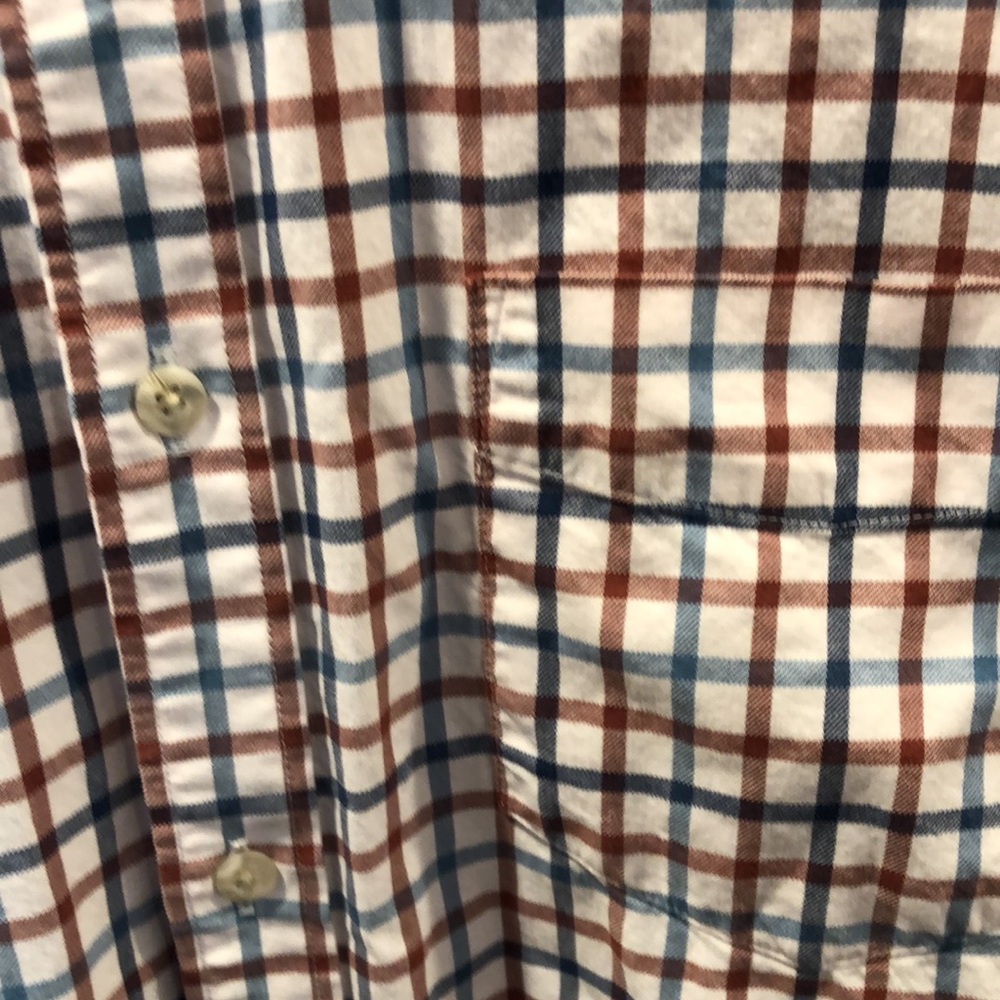 Eddie Bauer Button Down Extra Large Tall Euc - image 4